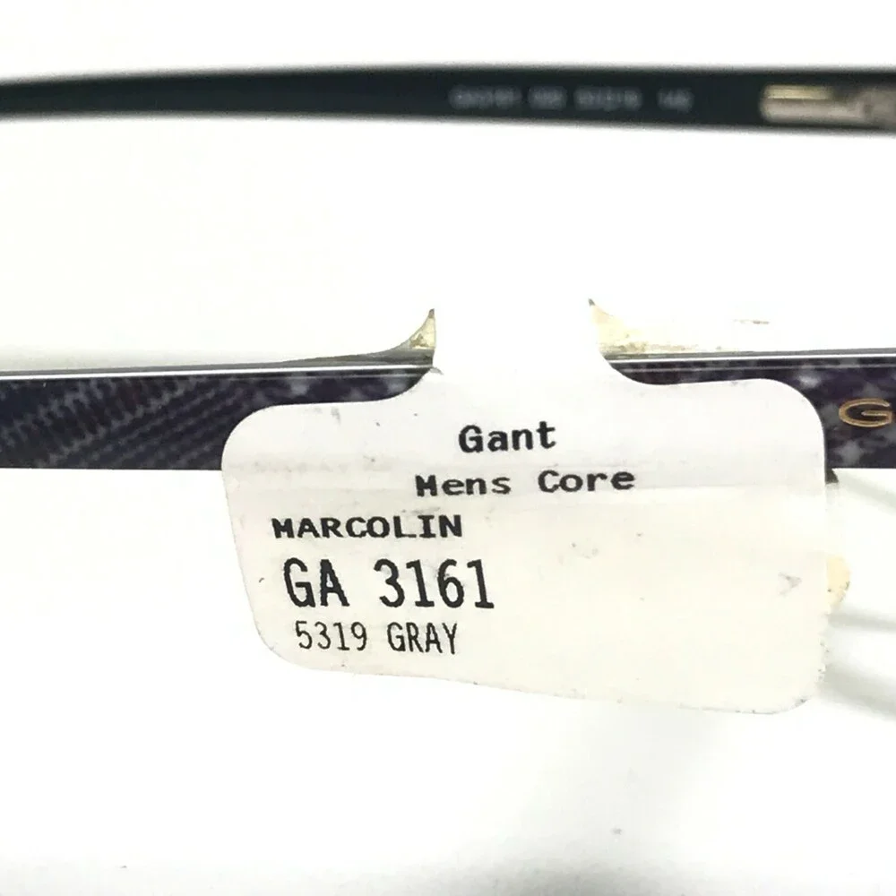 Gant Eyeglasses Frames GA3161 020 Clear Gray Purple Square Full Rim 53-19-140